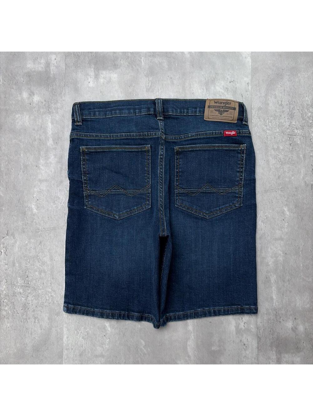 Y2K Dark Wash Wrangler Grunge Baggy Skater Denim Jorts